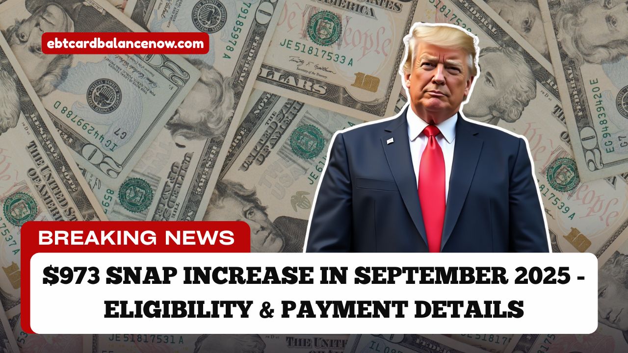 $973 SNAP Increase In September 2025 - Eligibility, Payment Details, And What Families Need To Know